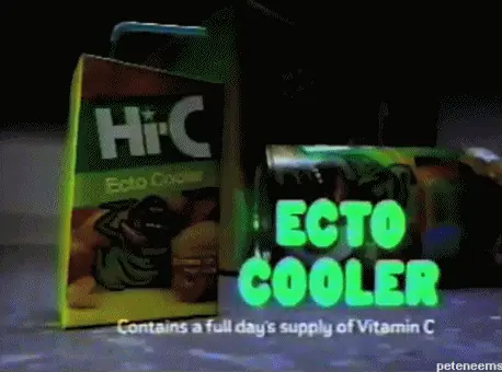 Ecto Cooler ad