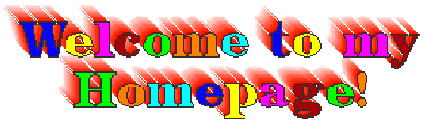 Welcome to my homepage